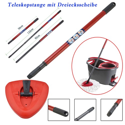 Ausziehbarer spin mop - mop, stiel