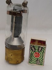 SendeRöhre-Telefunken, RL12P35, am Glas aufgetragen "Kriegsmari,ca. 13 cm x 5 cm