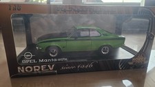 1:18 Opel Manta GT/E grün Norev Vitrinenmodel in OVP 34