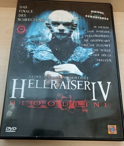 Dvd hellraiser - hellraiser, 4