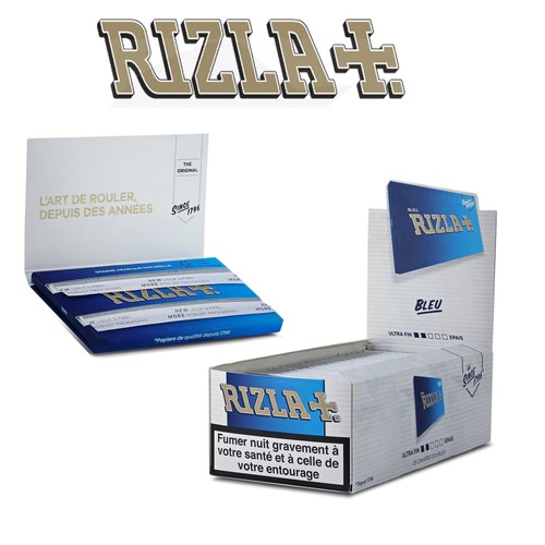 Cartine rizla blu - cartine, corte