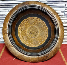 Große Schale aus Holz von 1950 - DDR - Vintage