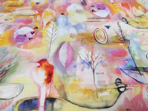 Papagei baum aquarell - aquarell, blätter