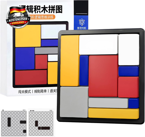 Logik huarongdao puzzle - logik-huarongdao,