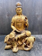 seltene Guan Yin Bronze Buddha