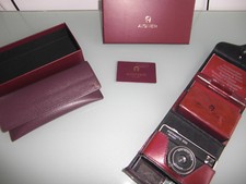 Aigner Leder Fototasche Kamera Tasche gebraucht plus Aigner Brillenetui neu Box