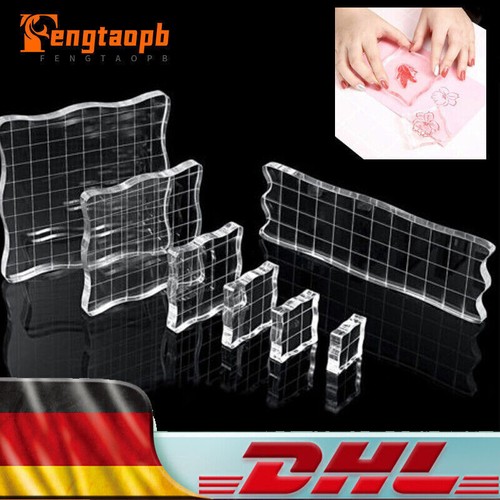Stk acryl stamp block clear - stamp,