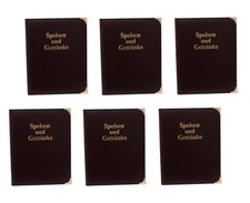 Speisekarte A4 Ringbuch 6 x