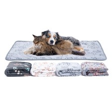 Hundedecke / Katzendecke aus Plüsch in 76x52 cm oder 104x76 cm im 4er Set