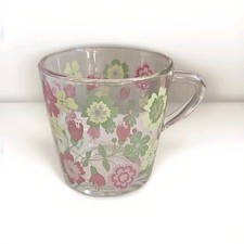 Ikea Tasse Ideell Glas rosa &