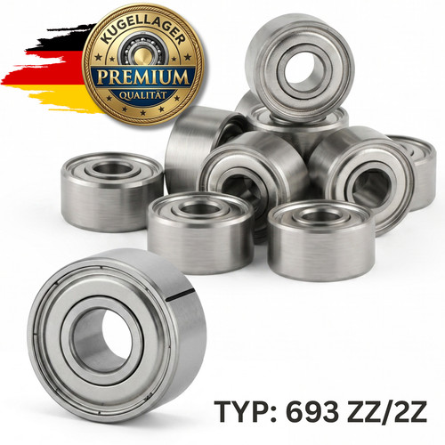 Kugellager 693 3 x 8 - kugellager,