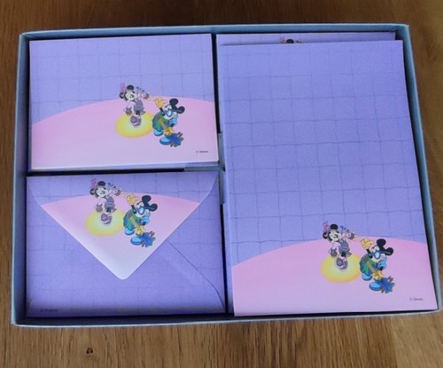 Micky maus briefpapier set - set, im