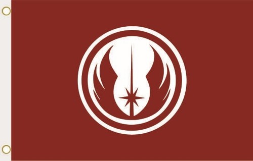 Fahne flagge jedi ritter - jedi,