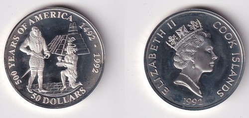 Dollar silbermünze cook - dollar,