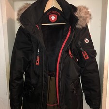 Wellensteyn Rescue Parka Gr S Winterjacke In Schwarz / Rot Neu ?????? Top