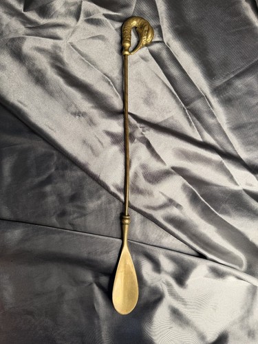 Schuhlöffel aus messing - aus,