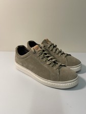 UGG Herren Schuhe Taupe Leder Wildleder Sneaker Low M Cali Gr.46 NEU