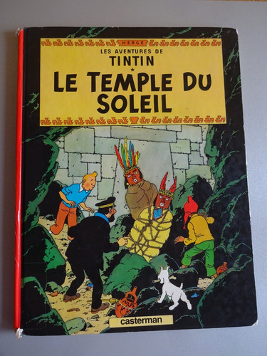 Tintin temple du soleil - -, le