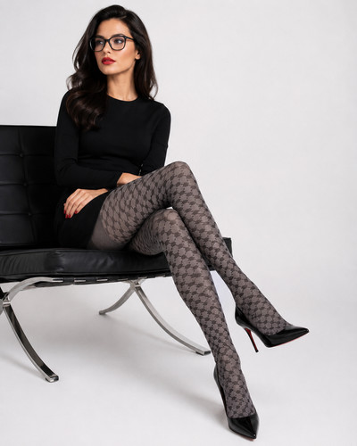 Fiore strumpfhose 30den grau - 30den, s