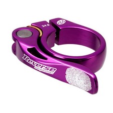Reverse - Long Life Sattelklemme 34,9mm - purple - 34,9 mm