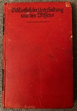 Bibliothek Da Unterhaltung Und Des Wissens 1931, Bd. 1