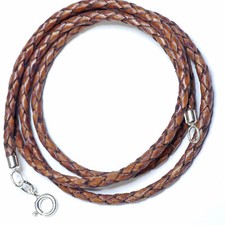 Lederkette ziege extra - lederkette, schmale