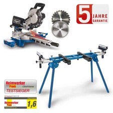 Scheppach Kapp und Gehrungssäge HM216 Zugsäge 2.Sägeblatt Set mit UMF2000