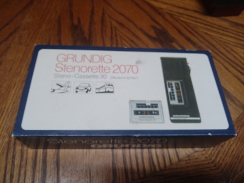 Grundig stenorette 2070 - stenorette,