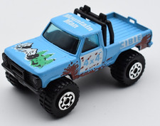 Matchbox Superfast MB57 4x4 Mini Pickup Truck blau Mountain Man. Macau