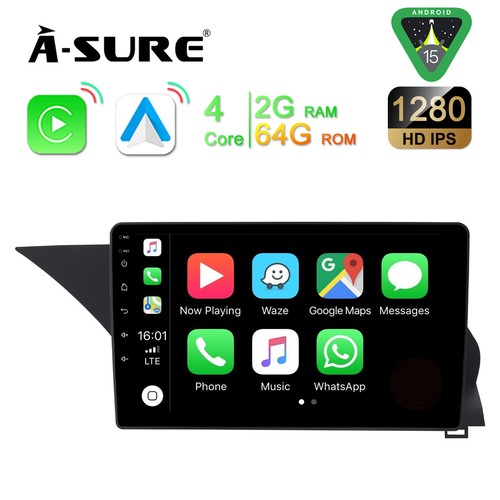 64g android 15 autoradio - 9",