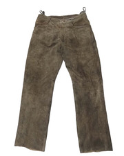 Lekra Trachten Lederhose lang Größe 25 Wildbock  geschmeidig weich ZD514