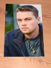 LEONARDO DiCAPRIO Originalautogramm GROSSFOTO!