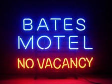 19"x15"BATES MOTEL NO VACANCY