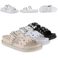 Damen Pantoletten Sandalen