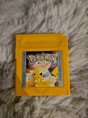 Pokémon gelbe edition - gelbe,
