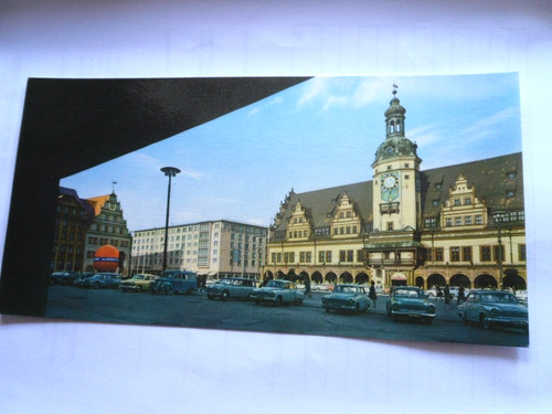 Leipzig markt altes rathaus - markt,