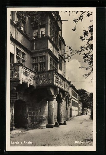 Ansichtskarte lorch rhein - lorch,