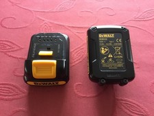 Dewalt Akkus 10,8 V XR LI-ION 1,5 AH  ( neuwertig aber lassen sich nicht laden )