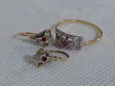 Schmuckset 3-teilig - 18 Karat