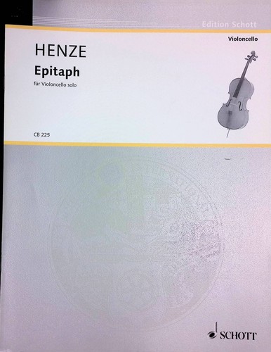 Epitaph cello bibliothek - cello-bibliothek,