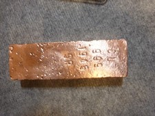 Kupferbarren Kupfer 1945 G. |