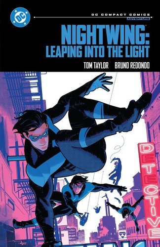 Nightwing leaping into - nightwing:,