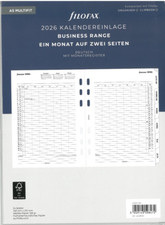 Filofax Kalendereinlage DIN A5 /1 Monat /2 Seiten deutsch 2026 Art. Nr. 26-68544