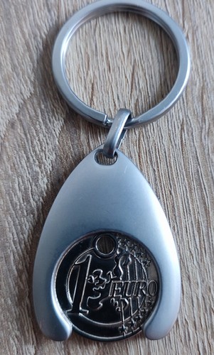 Schlüsselanhänger euro chip - euro,