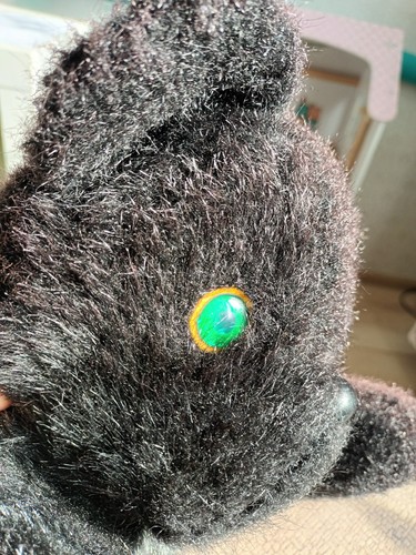 Vintage schwarze panther katze - schwarze,