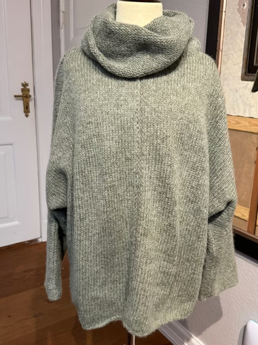 Hand gestrickter strick - gestrickter,