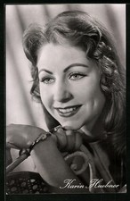 AK Schauspielerin Karin Hübner mit eleganter Uhr in Emilia Galotti 