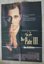 Filmplakat : Der Pate III ( Al Pacino , Andy Garcia , Francis Ford Coppola ) 