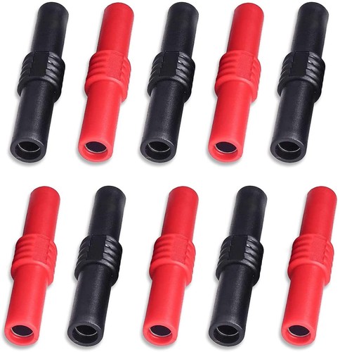 Bananenbuchse 4mm rot und - 4mm,