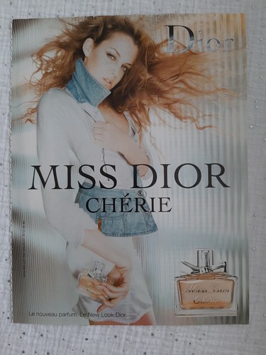 Werbepapier parfum ad - parfum,